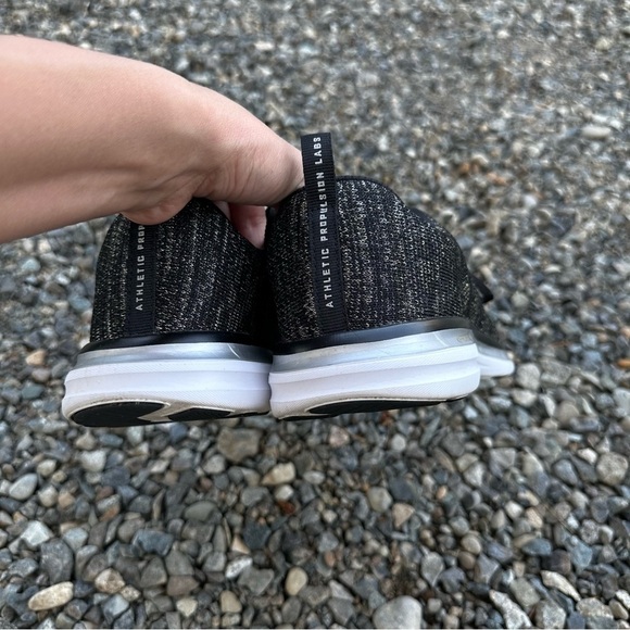 APL Techloom Pro Running Athletic Sneakers Black Gold Metallic Size 10 Women’s - Picture 5 of 12